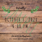 Virtual Wedding E-invite Design And Sending Service